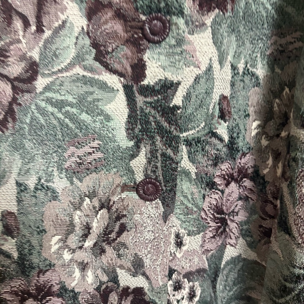 Sag Harbor Floral Jacket Size 12 - Picture 3 of 7
